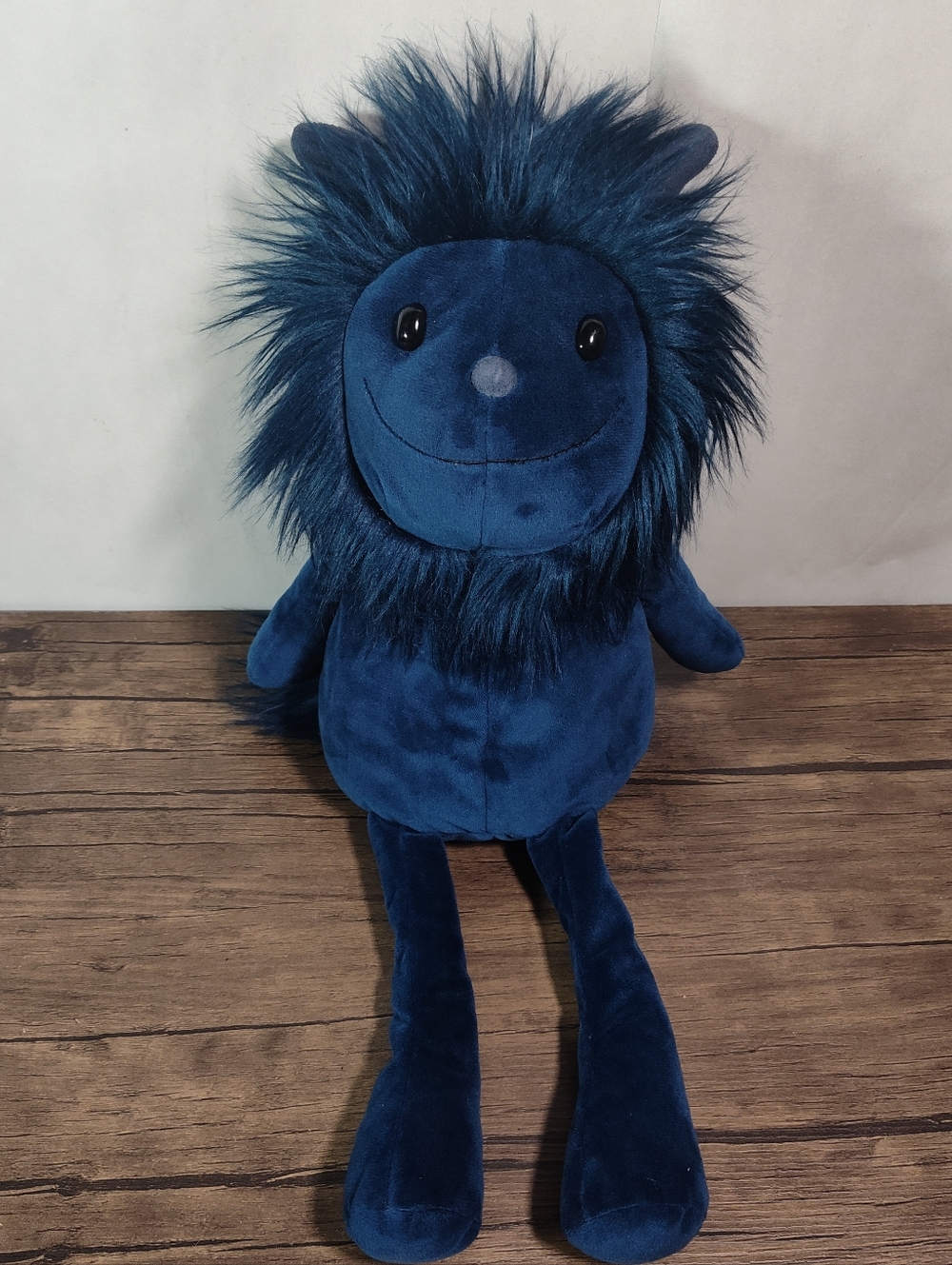 Jellycat London Luda Monster Stuffed Animal Dark Blue Plush 17"